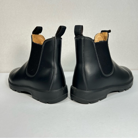 Prospector Leather Chelsea Boot Men’s 9 Slip On Water Resistant Black Round Toe - Picture 9 of 16